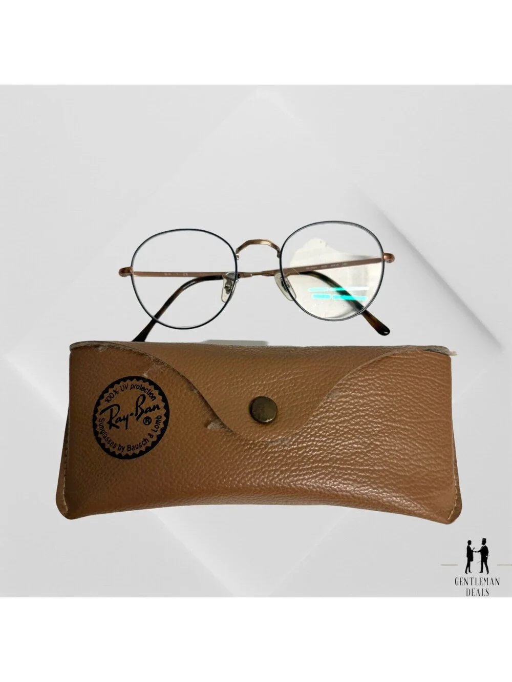 Ray-Ban RB3582V 3035 Gold On Top Havana Full-Rim Glasses Eyeglasses Frame